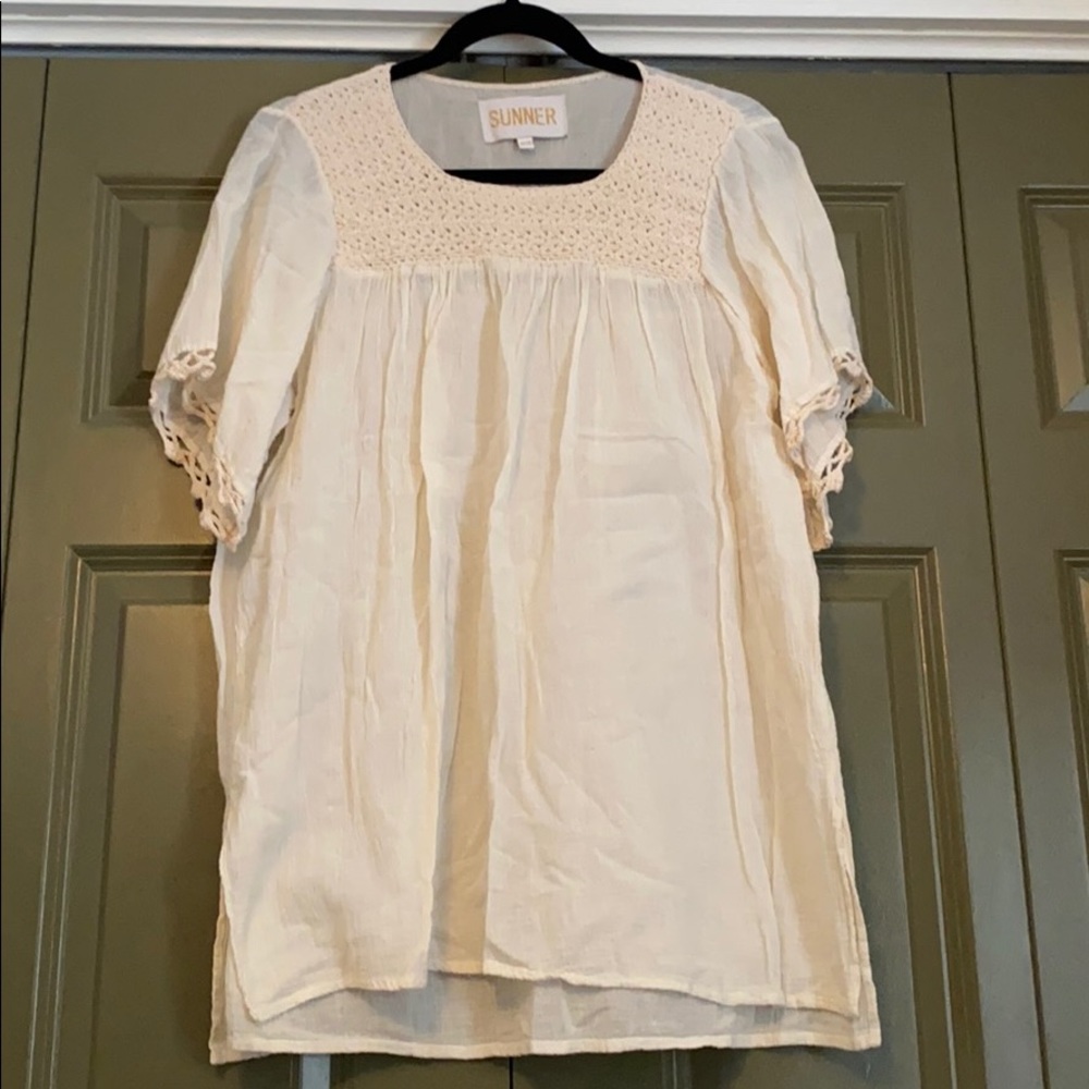Sunner Cream Top Sz XS/S